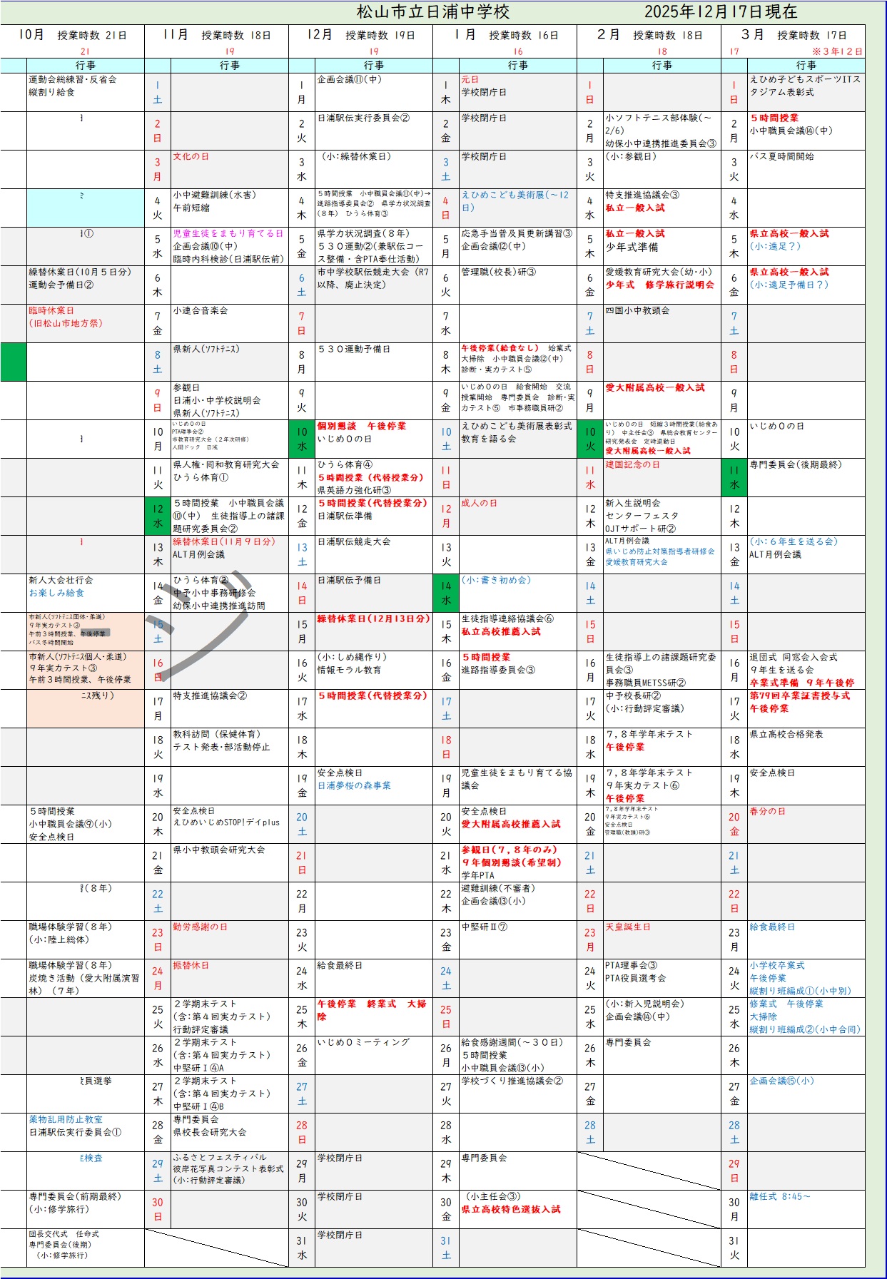 R7　日浦中年行事（再再再改　下半期）